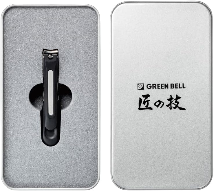 グリーンベル アルミ製爪切りS ブラック