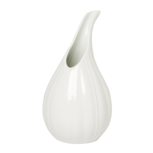 波佐見焼 白 彫 一輪挿し 15cm