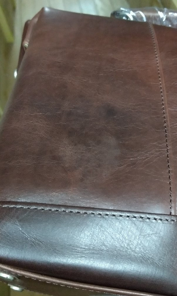 【訳アリ品】／豊岡製／日本製／国産／牛革／レザー／ブラウン／チョコ色／ダレスバッグ／ショルダーバッグ／505046【期間限定】