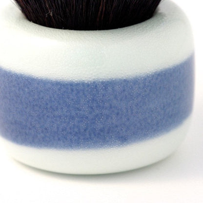 オリジナル商品 染付刷毛目 化粧筆 7.6cm