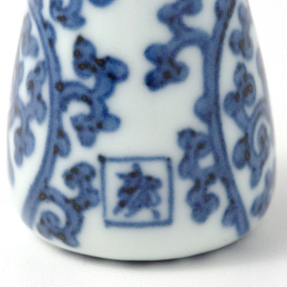 オリジナル商品 染付間取唐草 シェービング筆 13.4cm